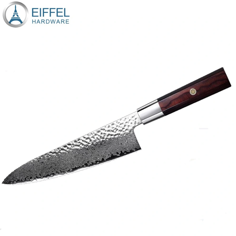 Factory Directly Supply Vg10 67 Layer Damascus Kitchen Knife with Premium Steel Japanese Style-EDK01WD0031