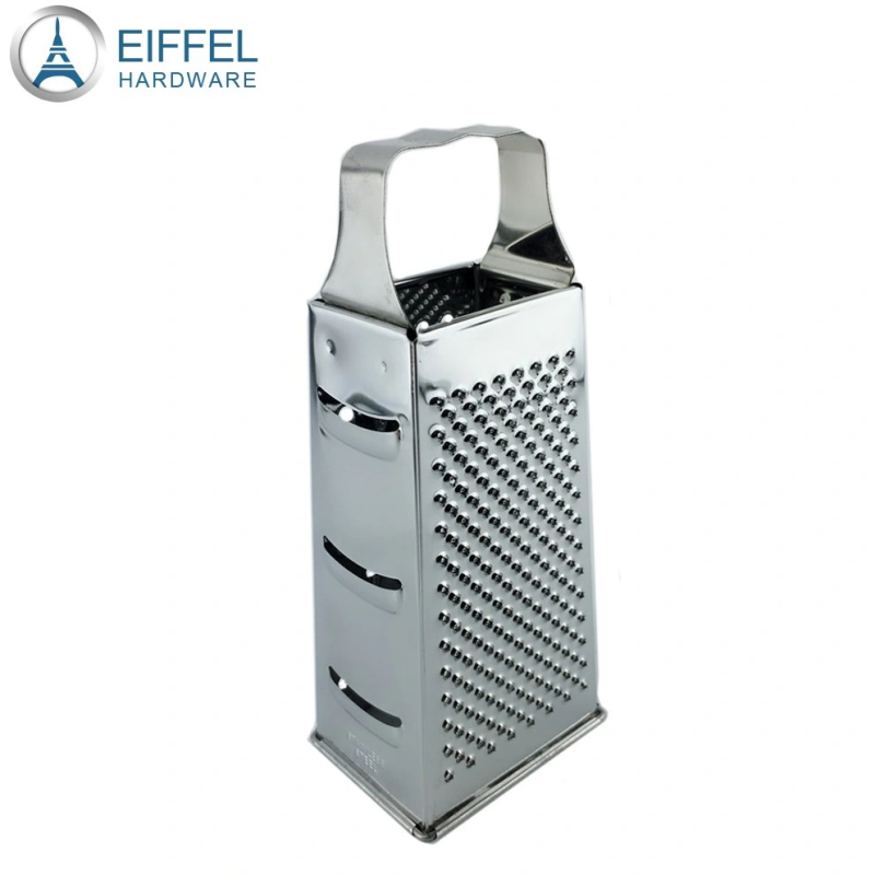 Professional Box Grater Cheese Graters Vegetables Ginger Grater with 4 Sides-EH04SS0031